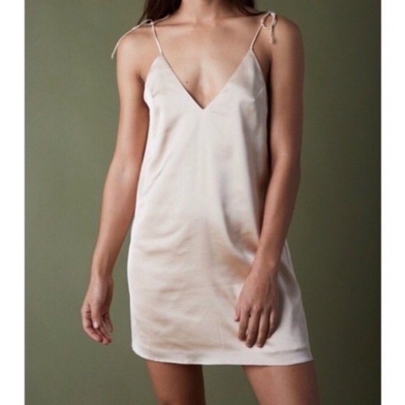 Cotton Candy LA Champagne Slip Deess - Picture 2 of 7